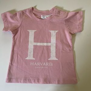 Harvard University pink t-shirt - Baby size 12-18  months